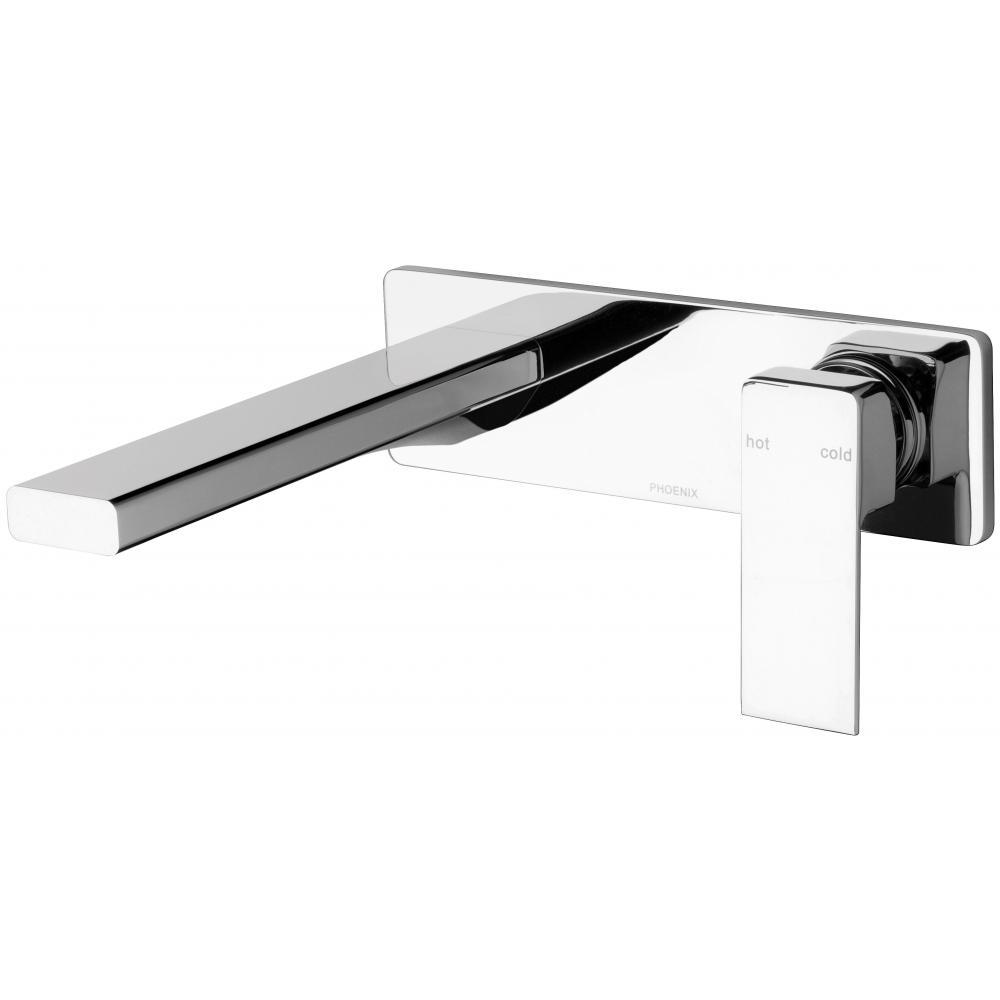 PHOENIX RADII WALL BASIN MIXER SET 200MM CHROME