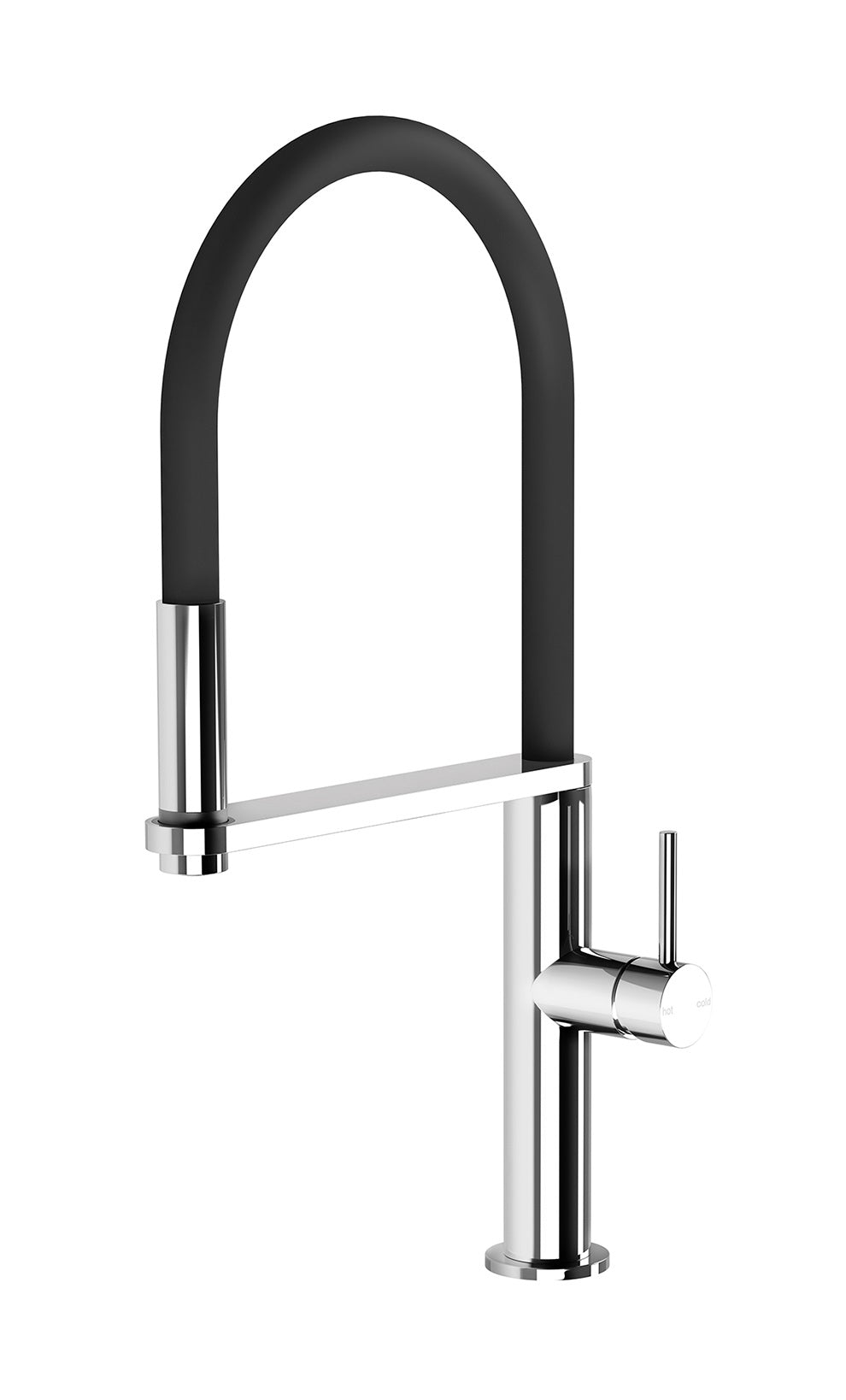PHOENIX BLIX FLEXIBLE HOSE SINK MIXER 447MM CHROME