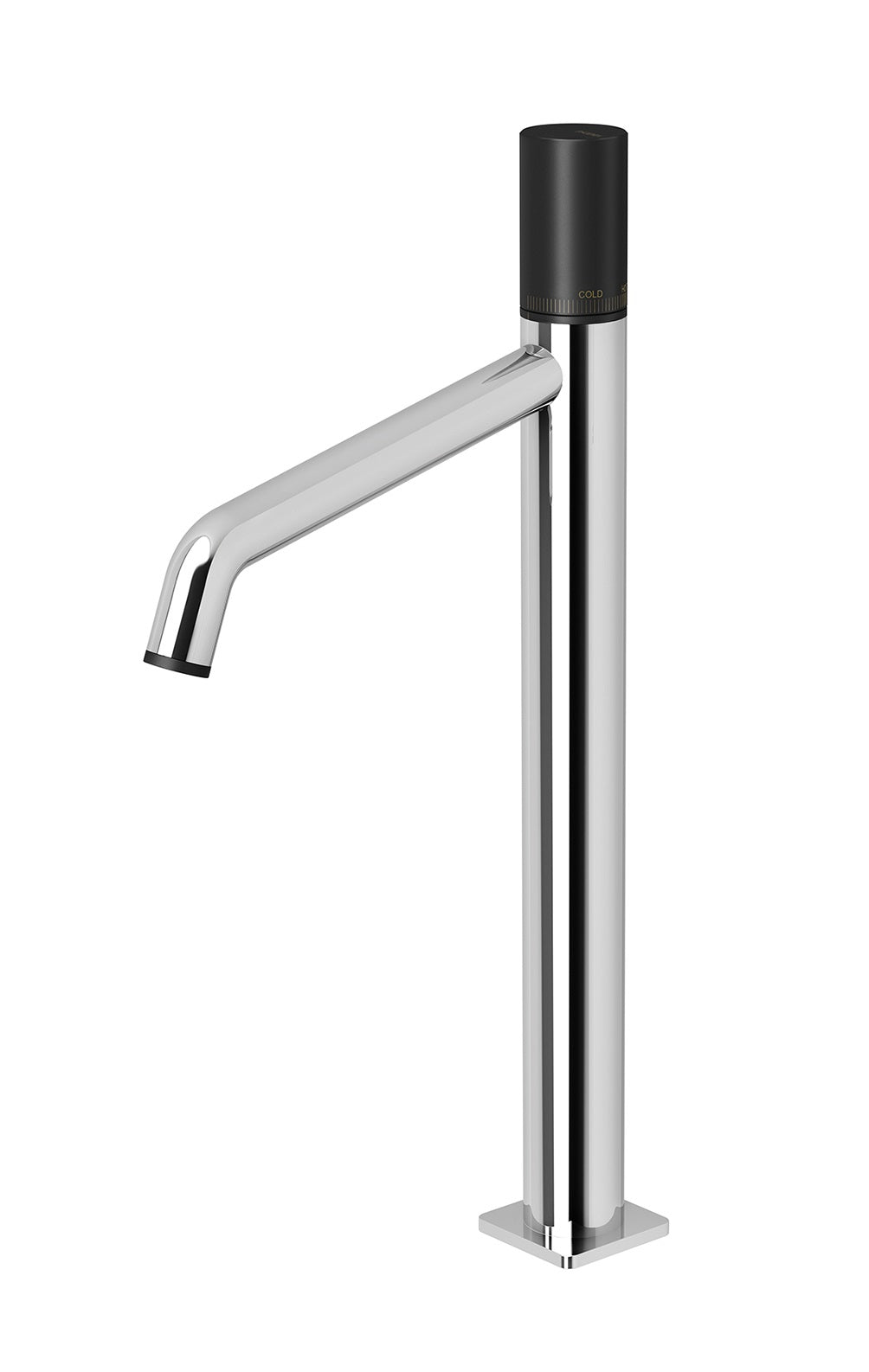 PHOENIX TOI VESSEL MIXER 349MM CHROME AND MATTE BLACK