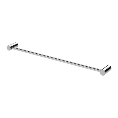 PHOENIX VIVID SLIMLINE SINGLE NON-HEATED TOWEL RAIL CHROME 600MM AND 800MM