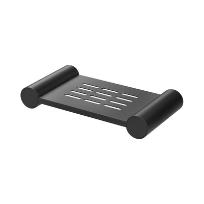 PHOENIX VIVID SLIMLINE SOAP DISH MATTE BLACK 131MM