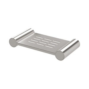 PHOENIX VIVID SLIMLINE SOAP DISH BRUSHED NICKEL 160MM
