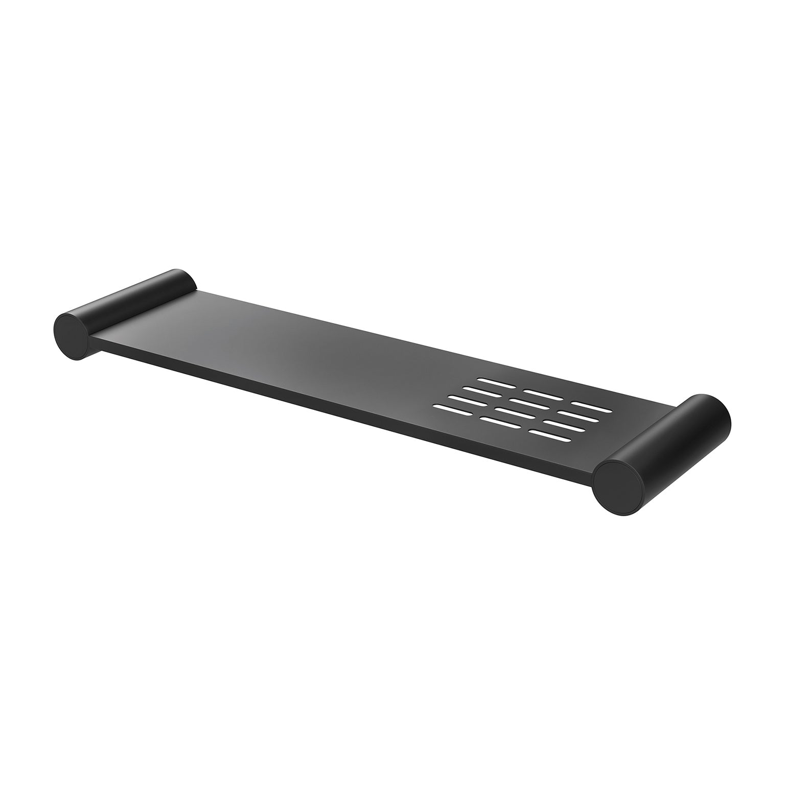 PHOENIX VIVID SLIMLINE METAL SHELF MATTE BLACK 370MM