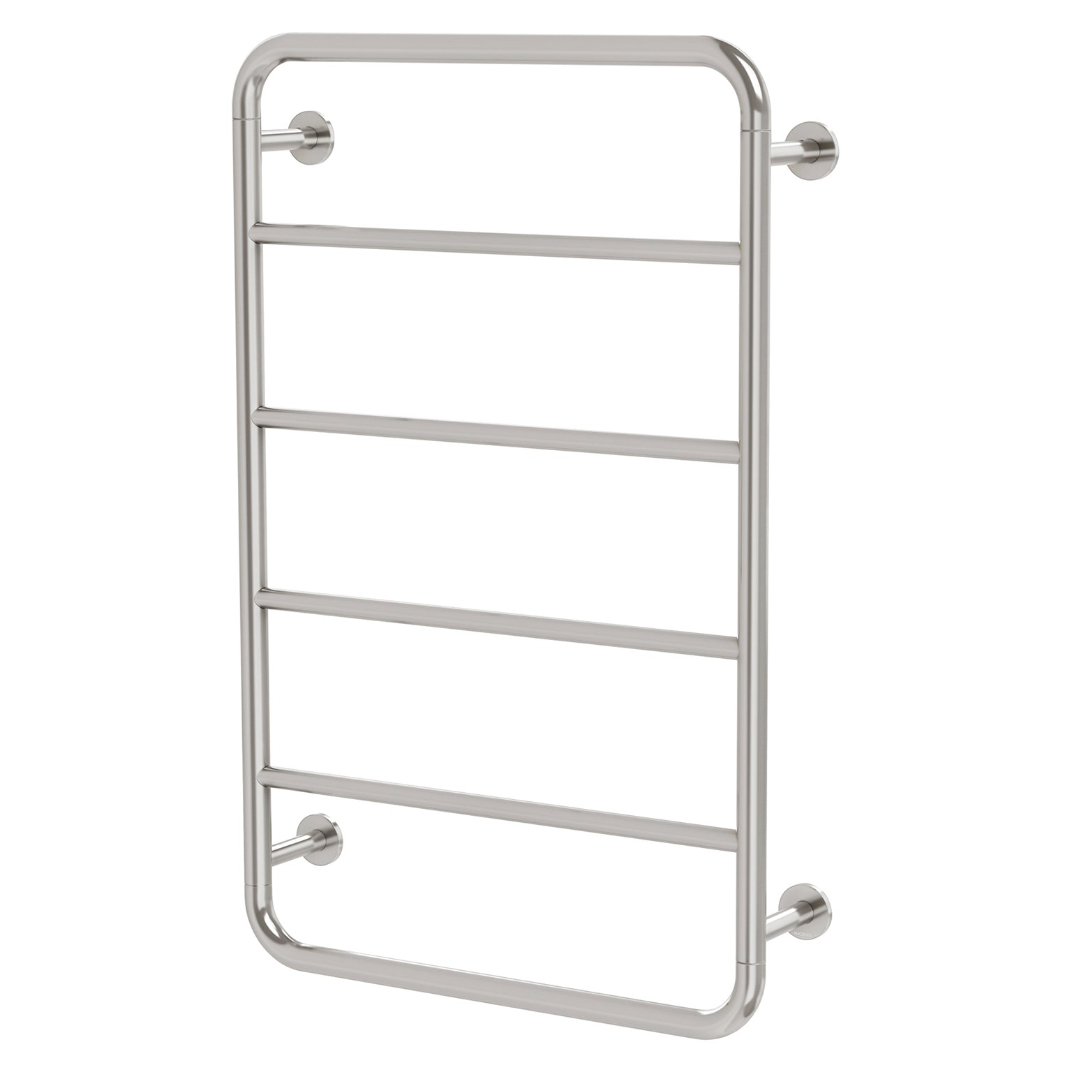 PHOENIX VIVID SLIMLINE NON-HEATED TOWEL LADDER BRUSHED NICKEL 800MM X 500MM