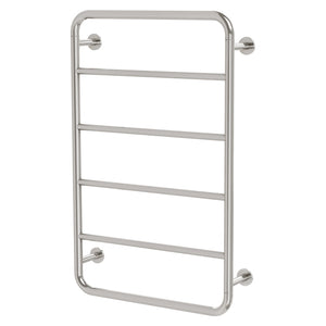 PHOENIX VIVID SLIMLINE NON-HEATED TOWEL LADDER BRUSHED NICKEL 500MM