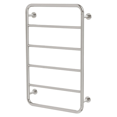 PHOENIX VIVID SLIMLINE NON-HEATED TOWEL LADDER BRUSHED NICKEL 500MM