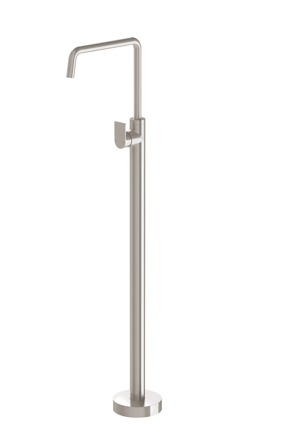 PHOENIX MEKKO FLOOR MOUNTED BATH MIXER BRUSHED NICKEL
