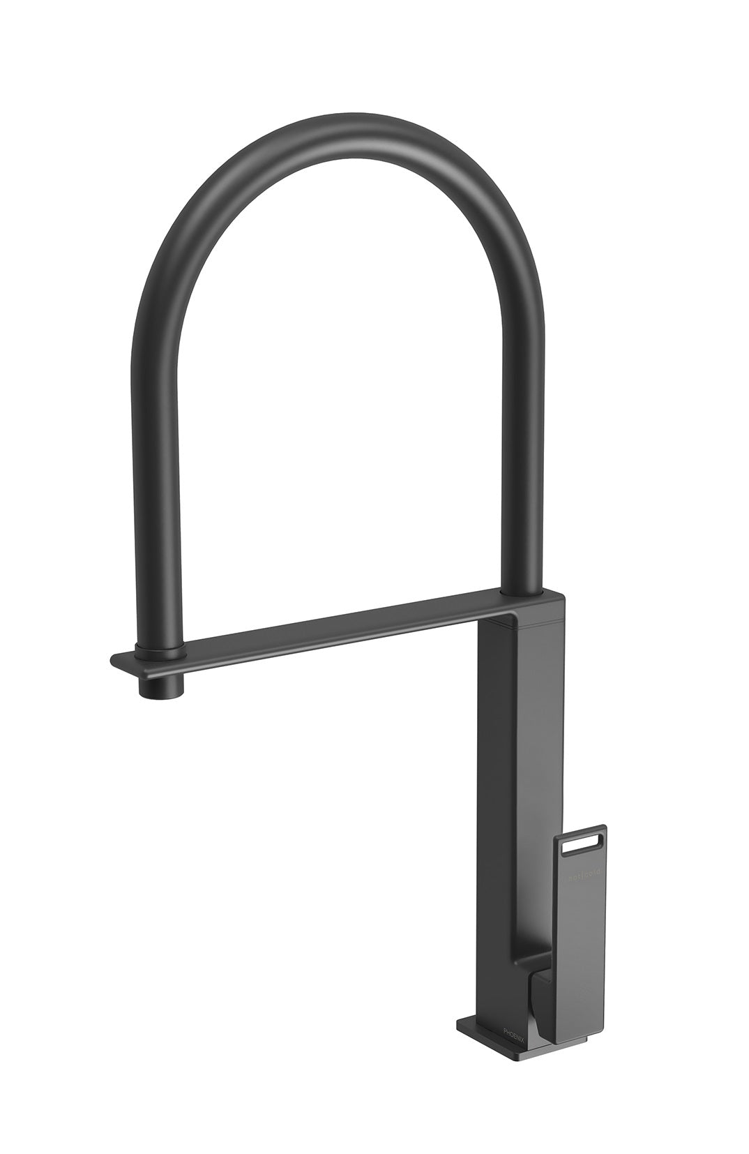 PHOENIX ZIMI SINK MIXER 460MM MATTE BLACK