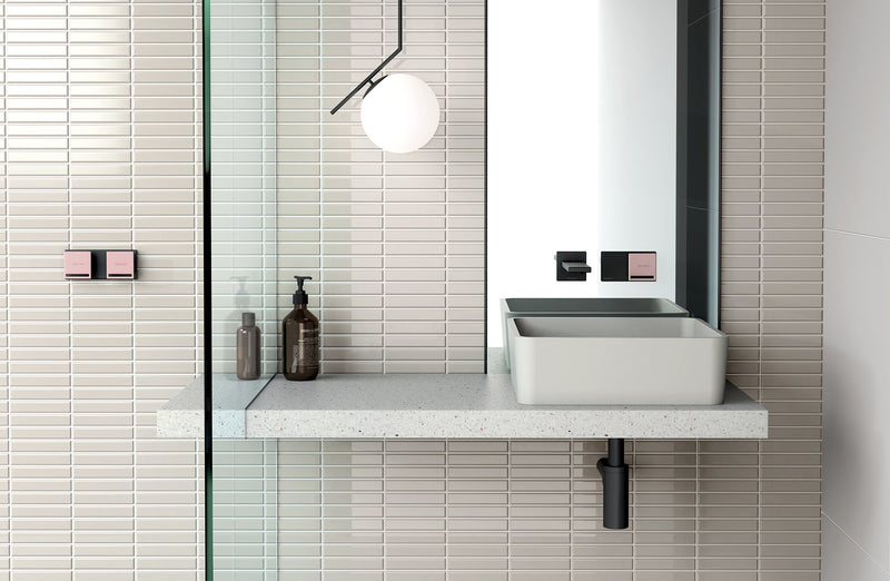 PHOENIX ZIMI WALL BASIN OUTLET 200MM MATTE BLACK