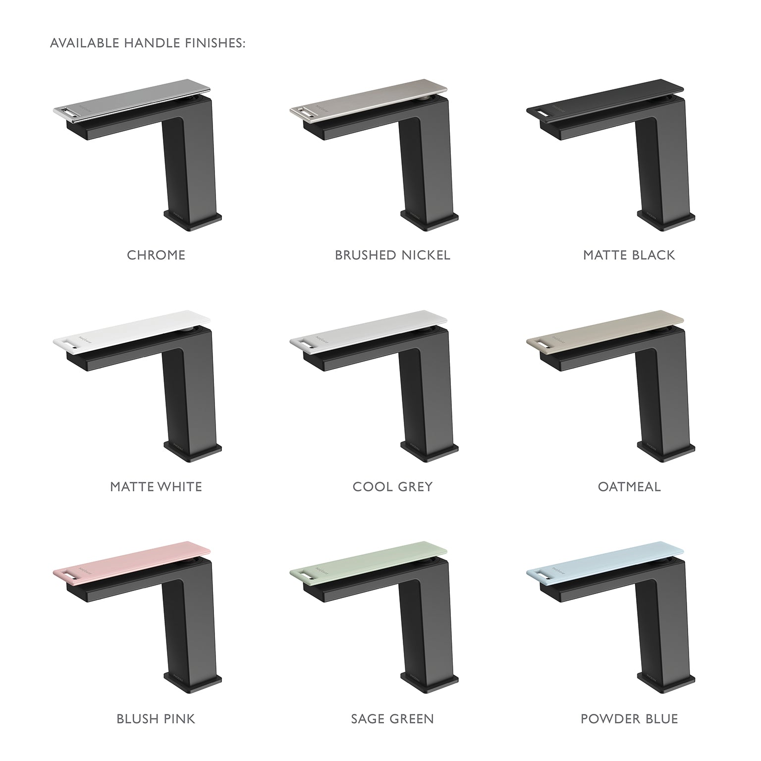 PHOENIX ZIMI BASIN MIXER 147MM MATTE BLACK
