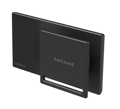 PHOENIX ZIMI SHOWER / WALL MIXER 116MM MATTE BLACK