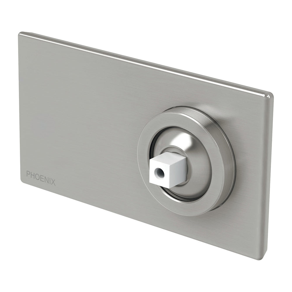 PHOENIX ZIMI SHOWER / WALL MIXER 116MM BRUSHED NICKEL