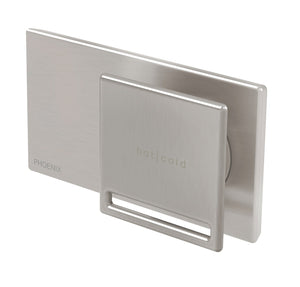 PHOENIX ZIMI SHOWER / WALL MIXER 116MM BRUSHED NICKEL
