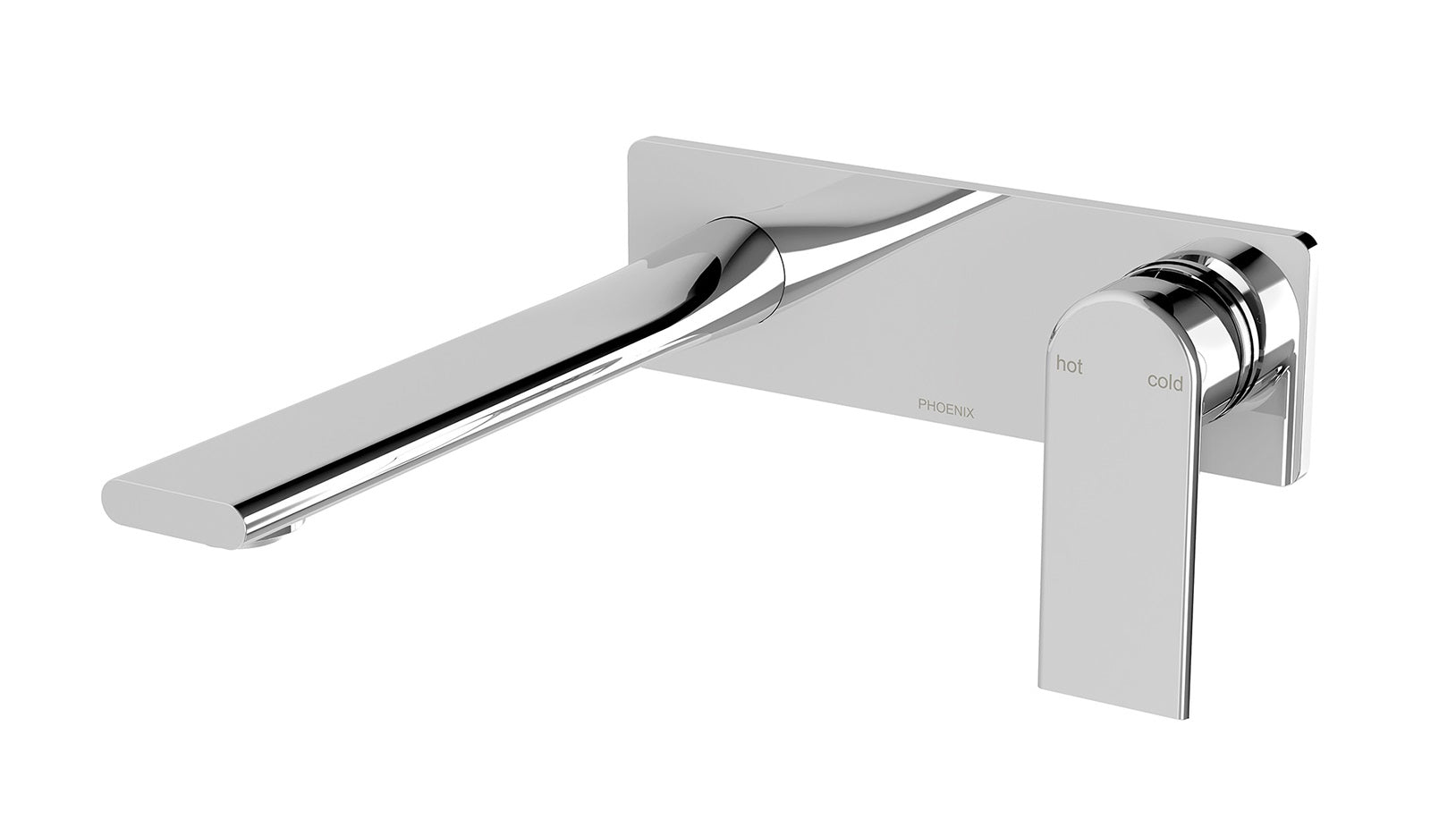 PHOENIX TEEL WALL BASIN BATH MIXER SET 200MM CHROME