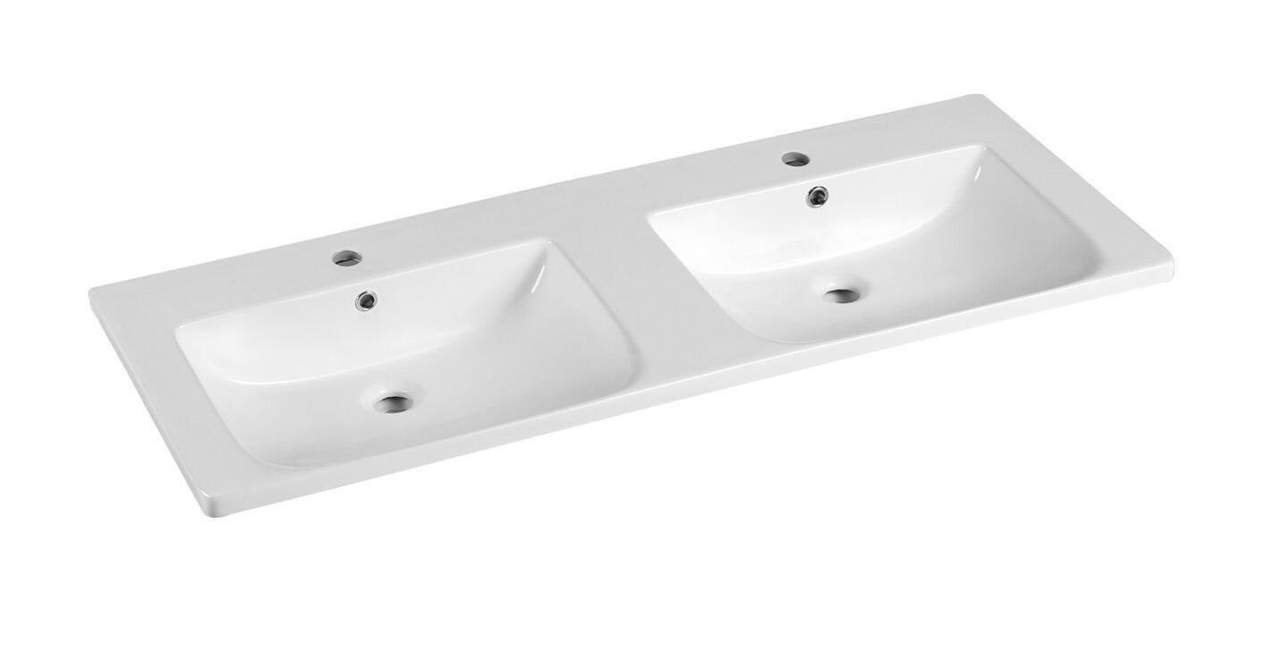 POSEIDON CABINET CERAMIC BASIN WHITE 1200MM