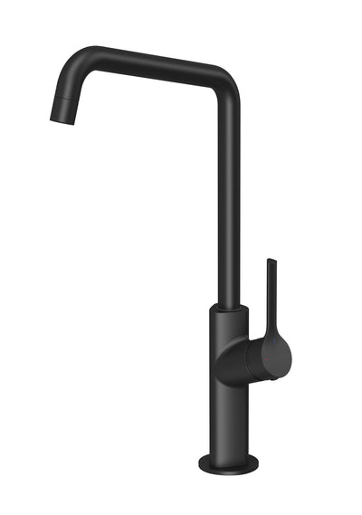 PHOENIX ESTER SINK MIXER 200MM SQUARELINE MATTE BLACK