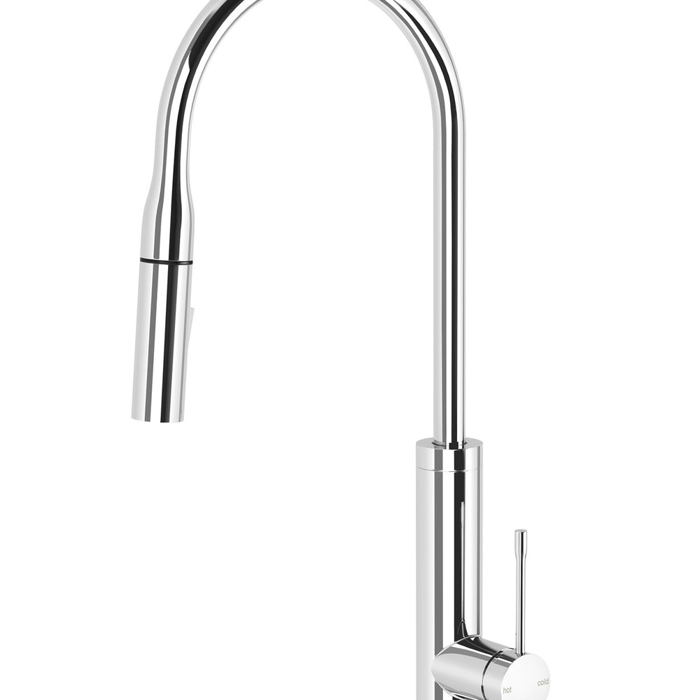PHOENIX DEJA PULL OUT SINK MIXER 220MM CHROME