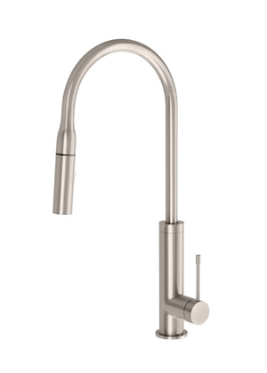 PHOENIX DEJA PULL OUT SINK MIXER 499MM BRUSHED NICKEL
