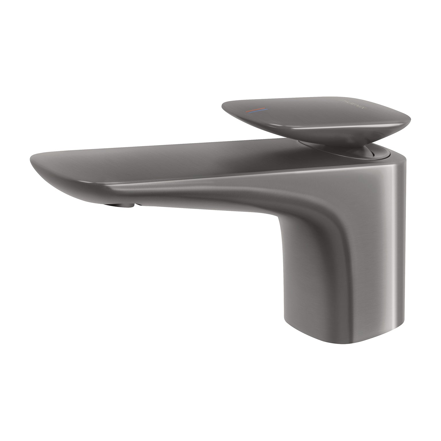 PHOENIX NUAGE BASIN MIXER BRUSHED CARBON