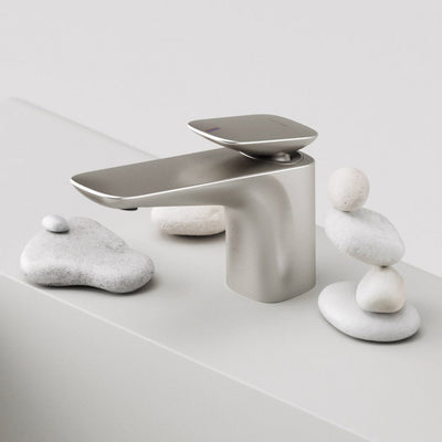 PHOENIX NUAGE LEAD FREE BASIN MIXER 112MM BRUSHED NICKEL