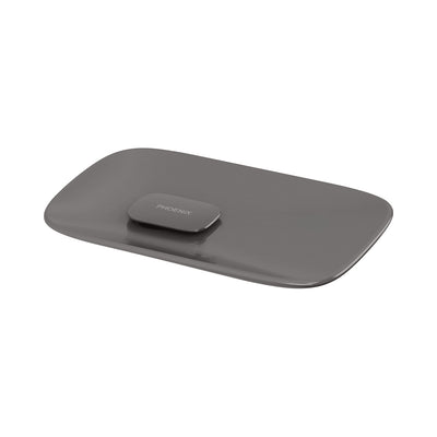 PHOENIX NUAGE SOAP DISH BRUSHED CARBON 135MM