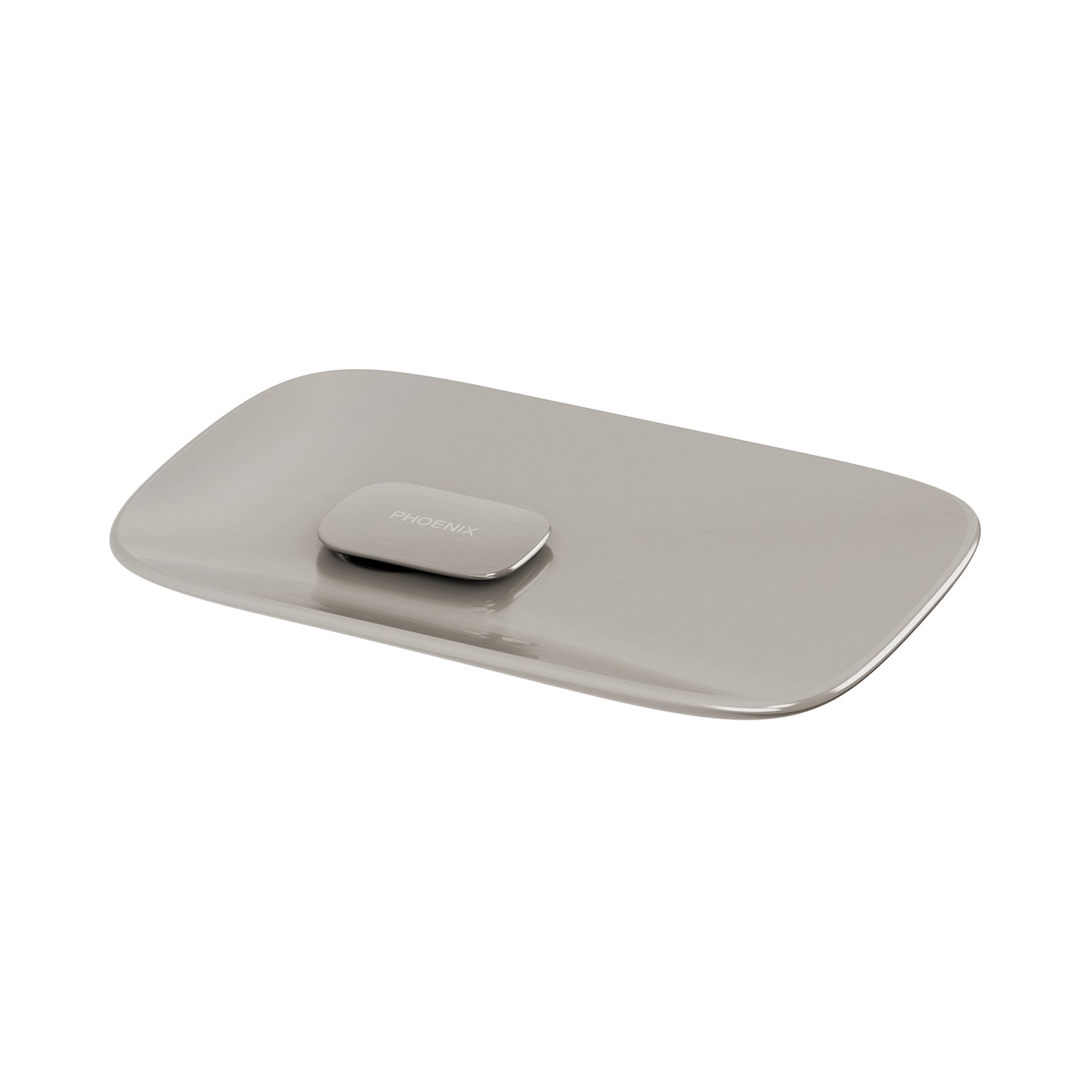 PHOENIX NUAGE SOAP DISH BRUSHED NICKEL 135MM