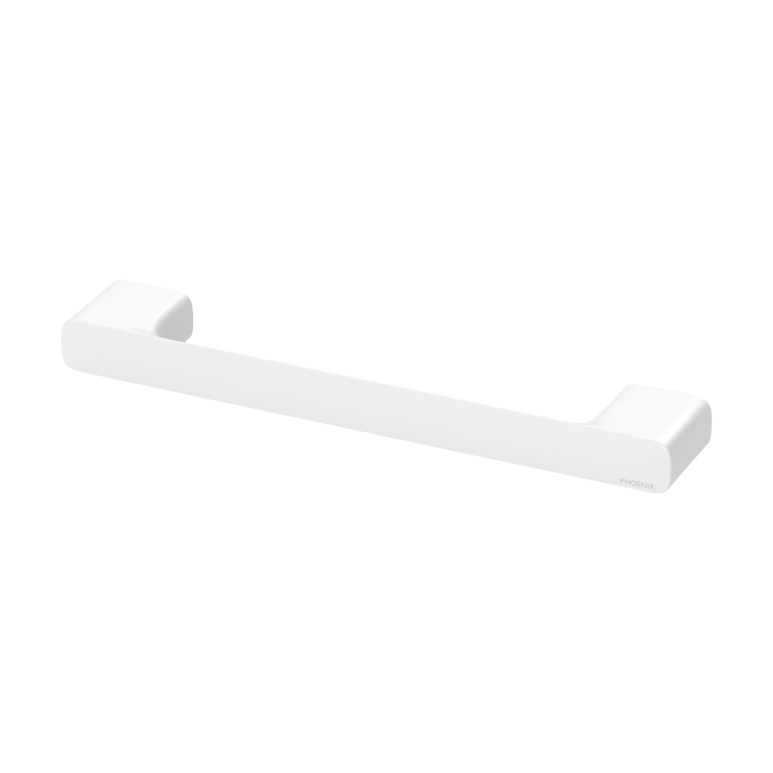 PHOENIX NUAGE NON-HEATED HAND TOWEL RAIL MATTE WHITE 290MM