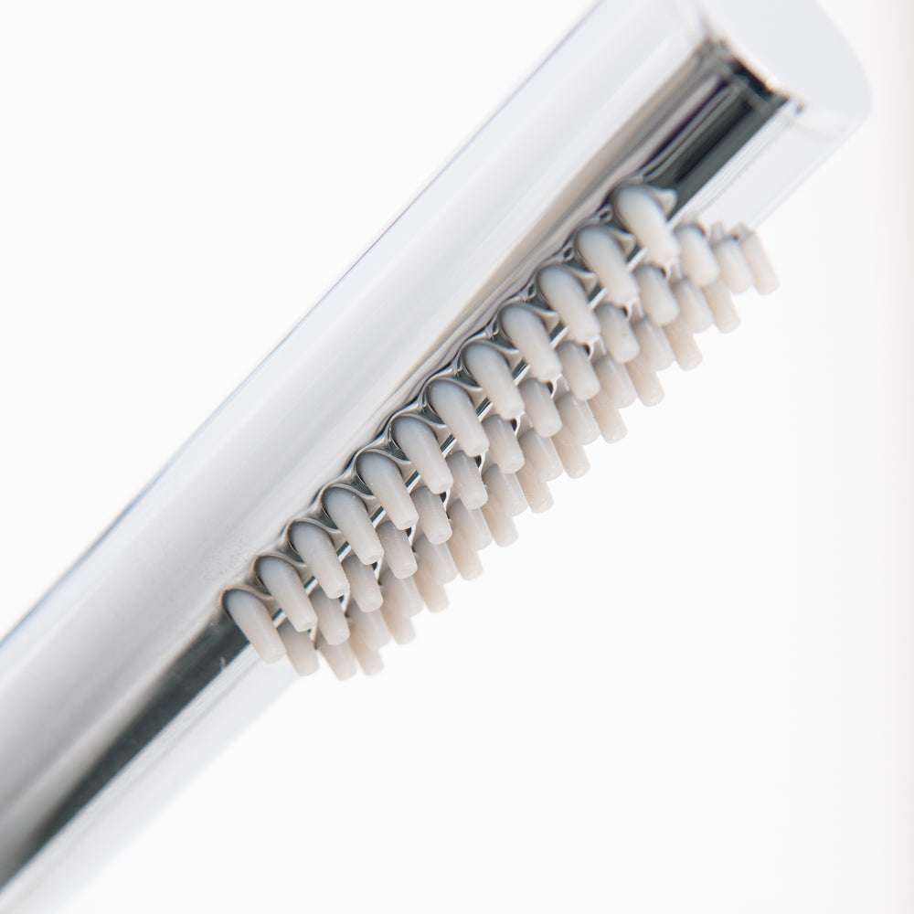 QUOSS RAIN SHOWER SUNFLOWER SET ROUND 400MM CHROME