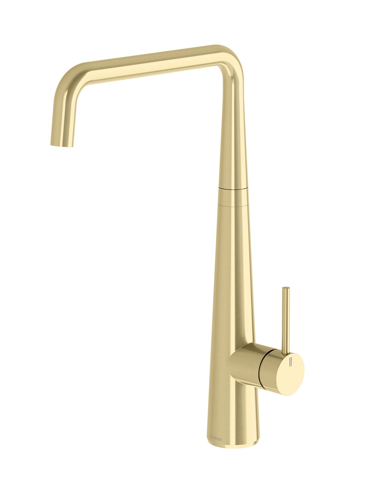 PHOENIX ERLEN SINK MIXER 200MM SQUARELINE BRUSHED GOLD