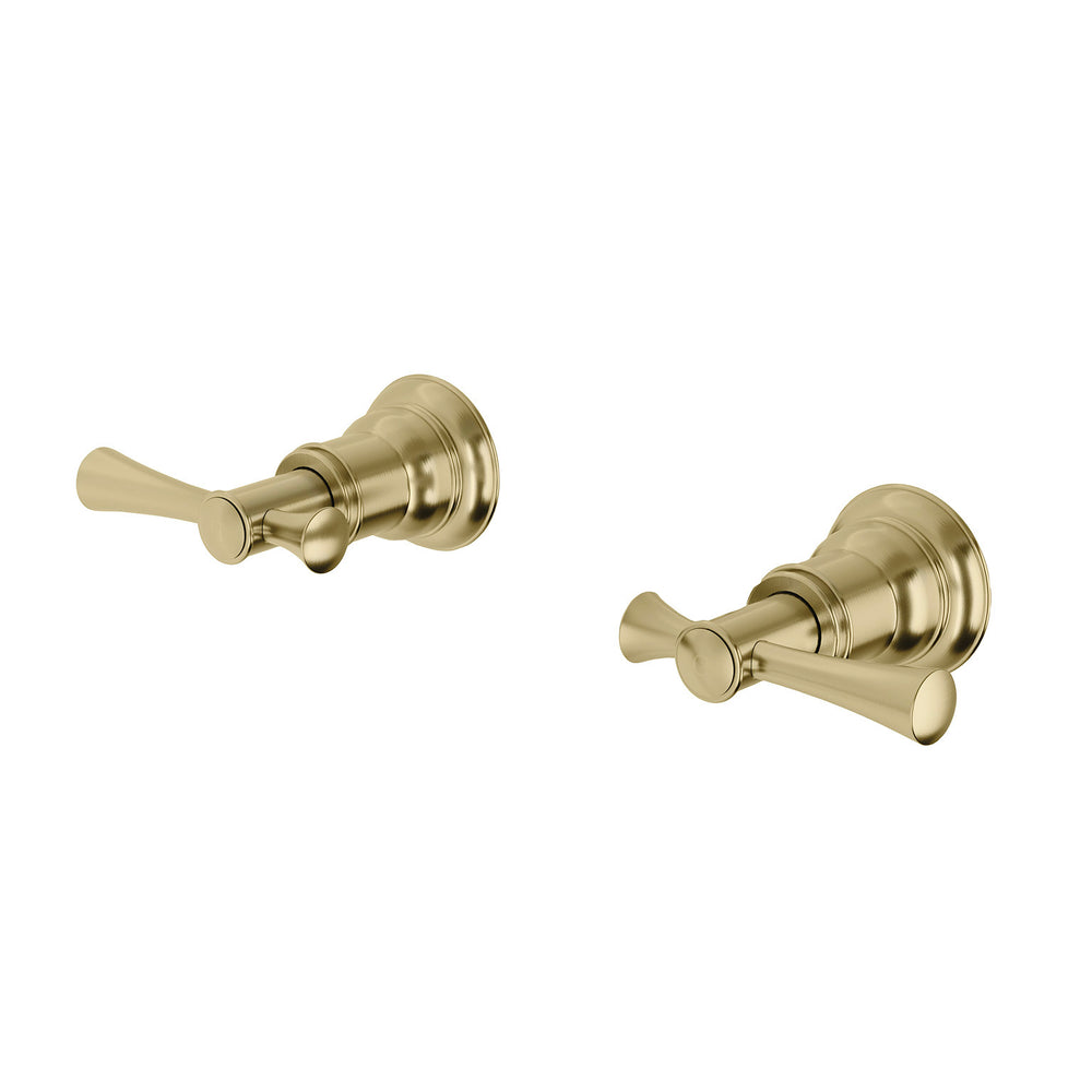 PHOENIX CROMFORD LEAD FREE WALL TOP ASSEMBLIES BRUSHED GOLD