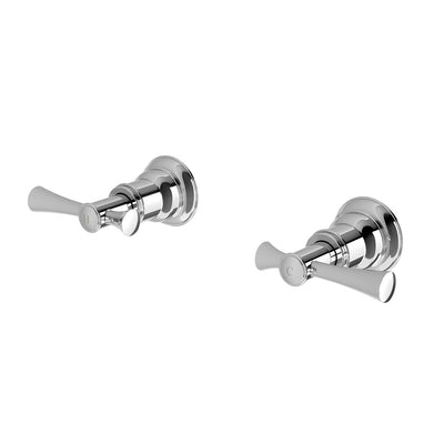 PHOENIX CROMFORD LEAD FREE WALL TOP ASSEMBLIES EXTENDED SPINDLES CHROME