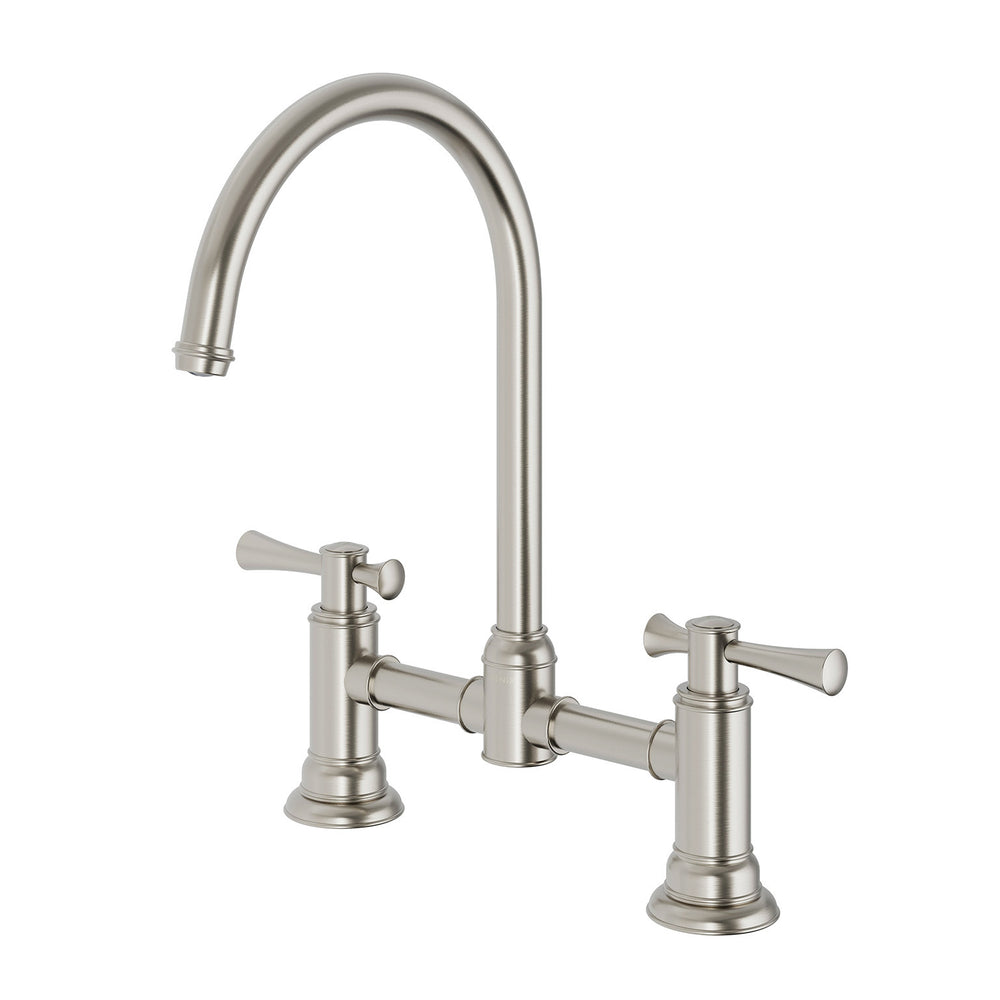PHOENIX CROMFORD EXPOSED LEAD FREE SINK SET 325MM BRUSHED NICKEL