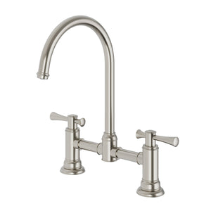 PHOENIX CROMFORD EXPOSED SINK SET 325MM BRUSHED NICKEL