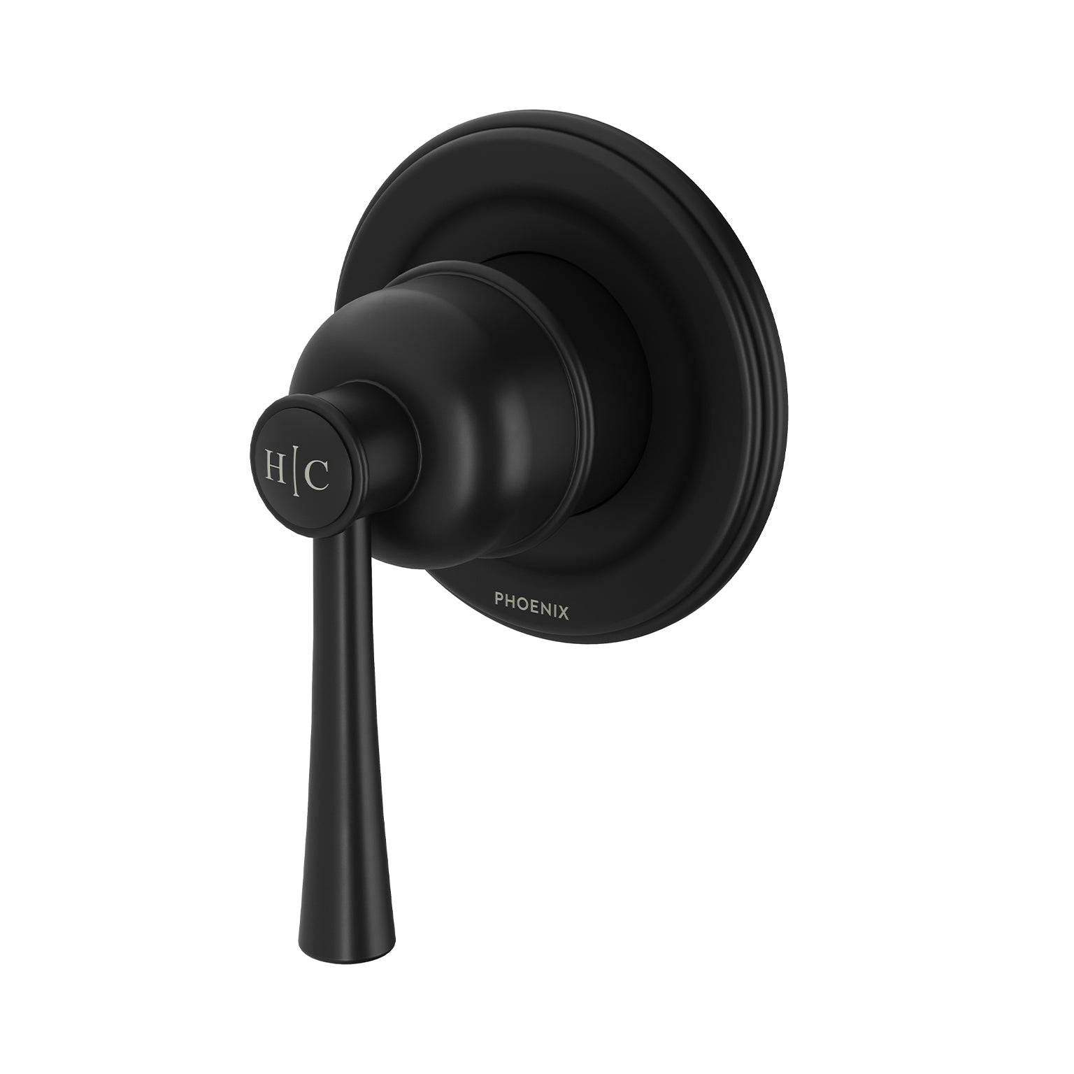 PHOENIX CROMFORD SWITCHMIX SHOWER / WALL MIXER FIT-OFF AND ROUGH-IN KIT MATTE BLACK