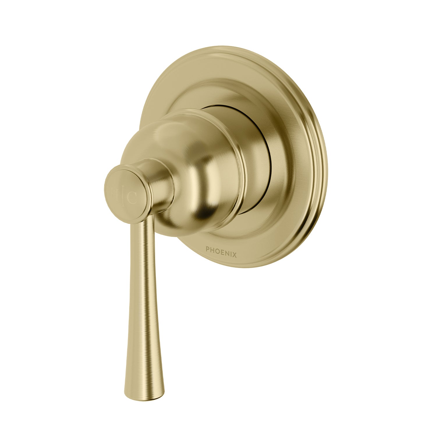 PHOENIX CROMFORD SWITCHMIX SHOWER / WALL MIXER FIT-OFF AND ROUGH-IN KIT BRUSHED GOLD