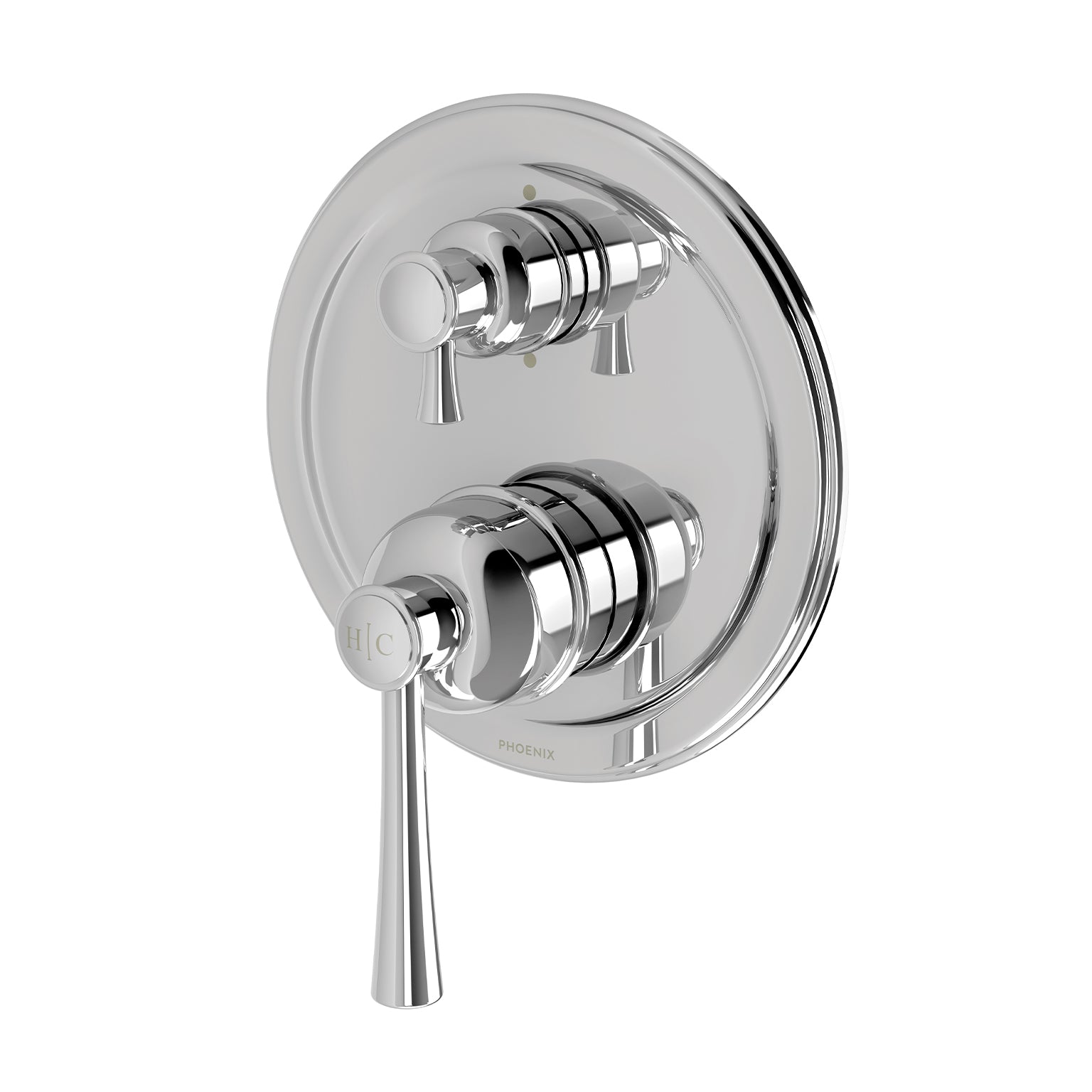PHOENIX CROMFORD SWITCHMIX SHOWER / BATH DIVERTER MIXER FIT-OFF AND ROUGH-IN KIT CHROME