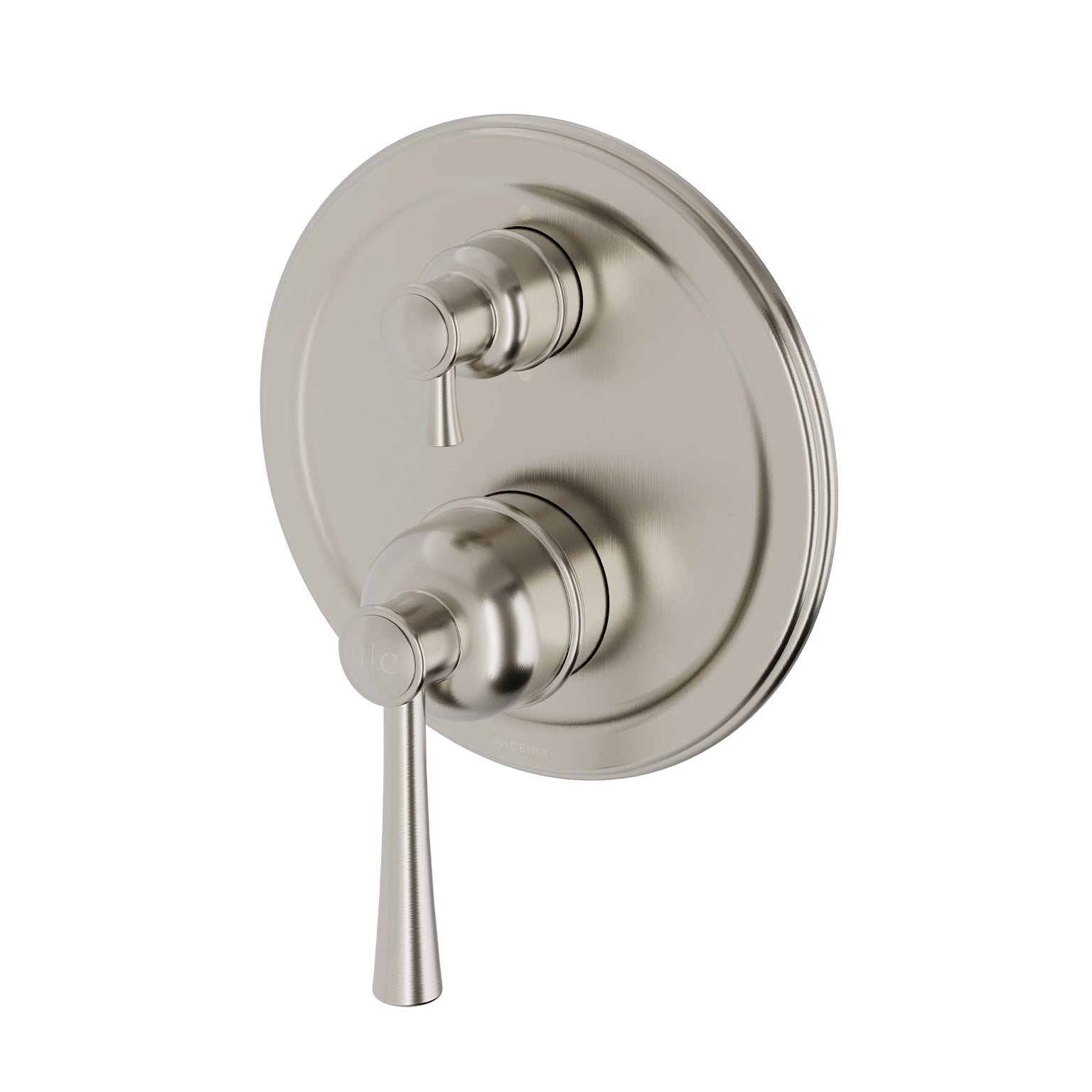 PHOENIX CROMFORD SWITCHMIX SHOWER / BATH DIVERTER MIXER FIT-OFF AND ROUGH-IN KIT BRUSHED NICKEL