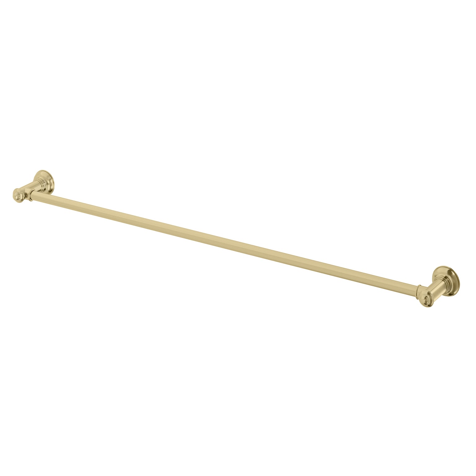 PHOENIX CROMFORD SINGLE TOWEL RAIL BRUSHED GOLD 800MM