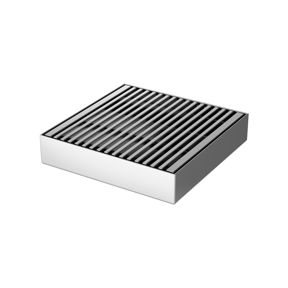 PHOENIX POINT DRAIN HG 130MM OUTLET STAINLESS STEEL 90MM