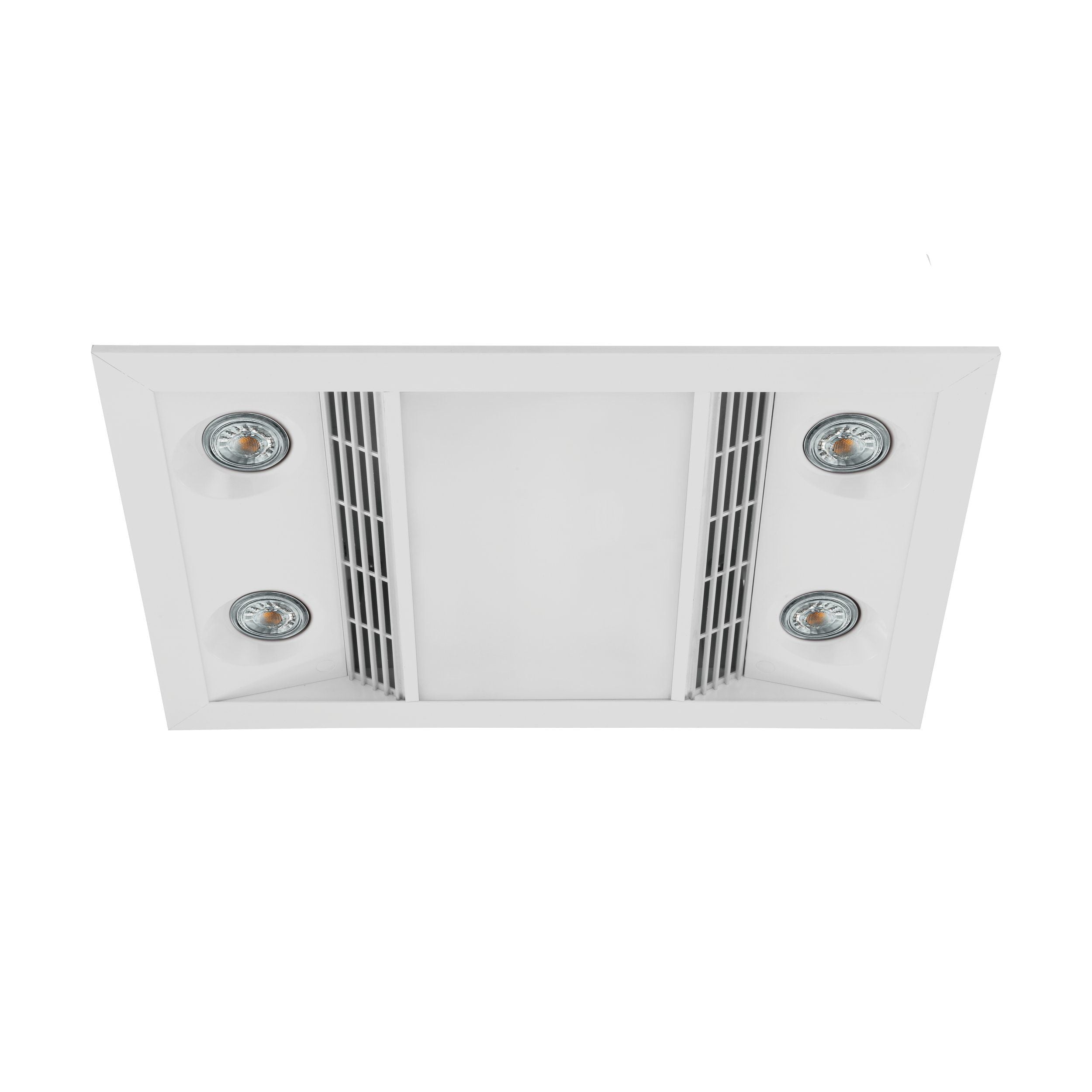 EGLO INFERNO 3-IN-1 BATHROOM FAN AND LIGHT WHITE