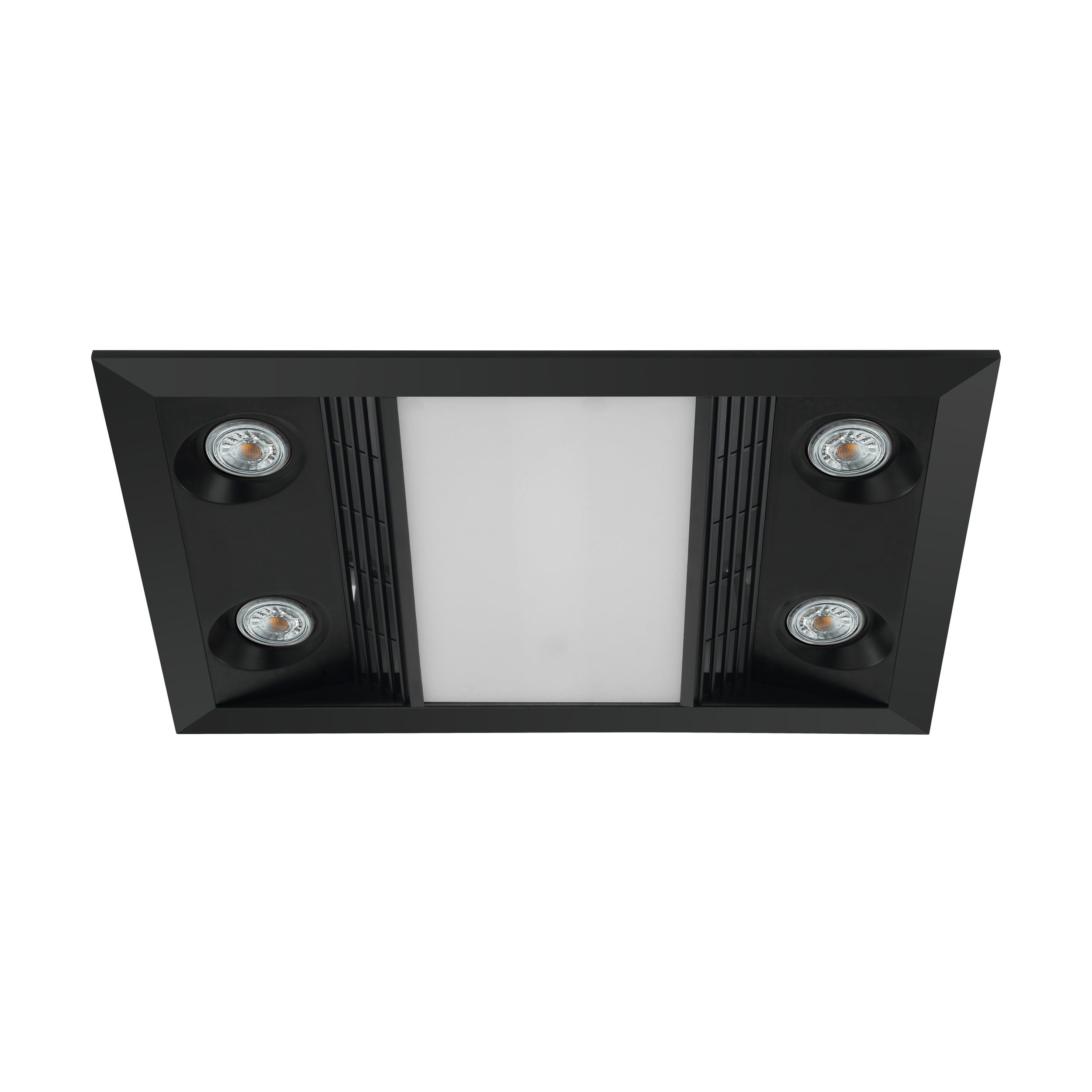 EGLO INFERNO 3-IN-1 BATHROOM FAN AND LIGHT MATTE BLACK