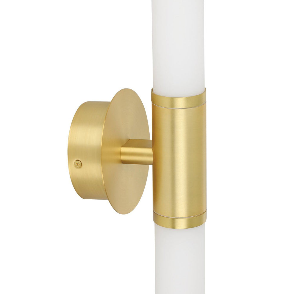 EGLO PALMERA 1 WALL LED LIGHT MATTE BRASS 435MM