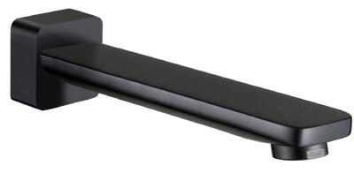 HELLYCAR ELEGANT BATH OUTLET 200MM BLACK