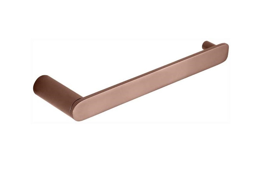 TAPART SLEEK NON-HEATED HAND TOWEL RAIL ROSE GOLD 230MM