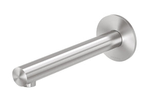 PHOENIX VIVID SLIMLINE SS 316 WALL BASIN / BATH OUTLET 180MM STAINLESS STEEL
