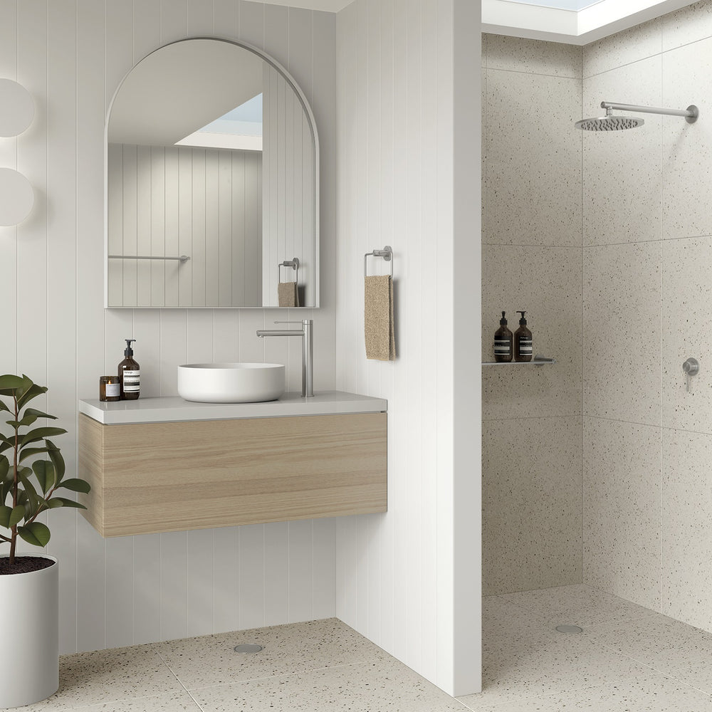 PHOENIX VIVID SLIMLINE LEAD FREE SS 316 SHOWER / WALL MIXER STAINLESS STEEL