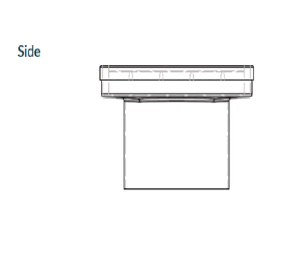 3MONKEEZ WEDGE WIRE POINT DRAIN GREY 130MM