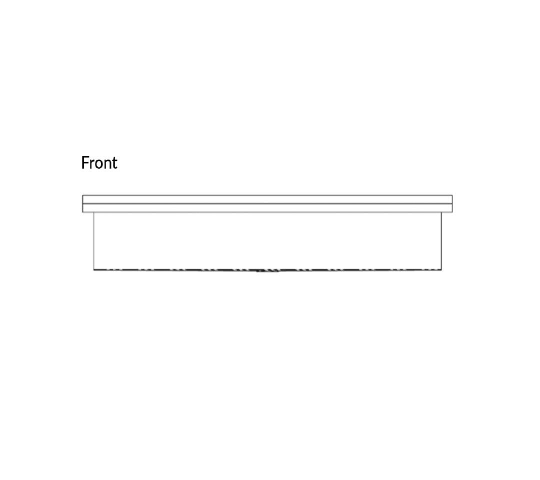 3MONKEEZ KITCHEN SINK STAINLESS STEEL 1200MM