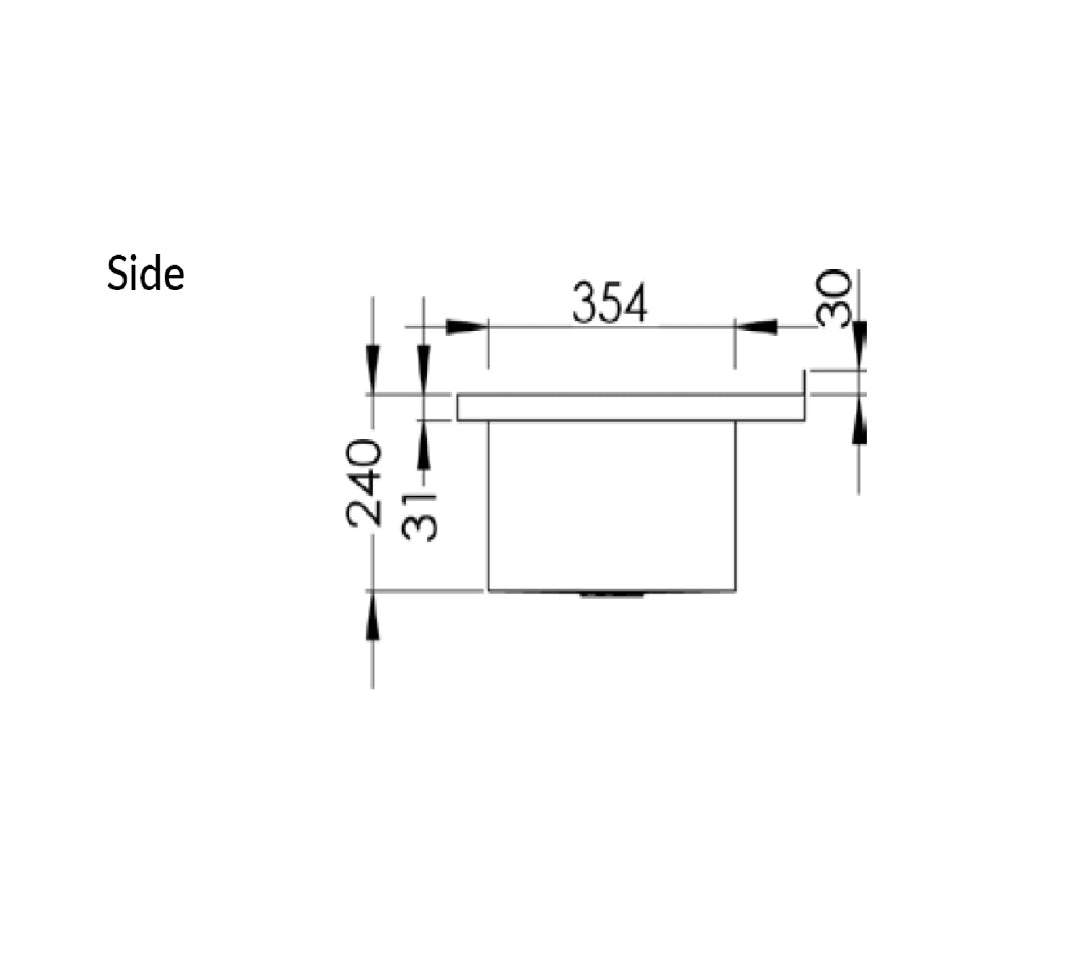 3MONKEEZ KITCHEN SINK STAINLESS STEEL 1200MM
