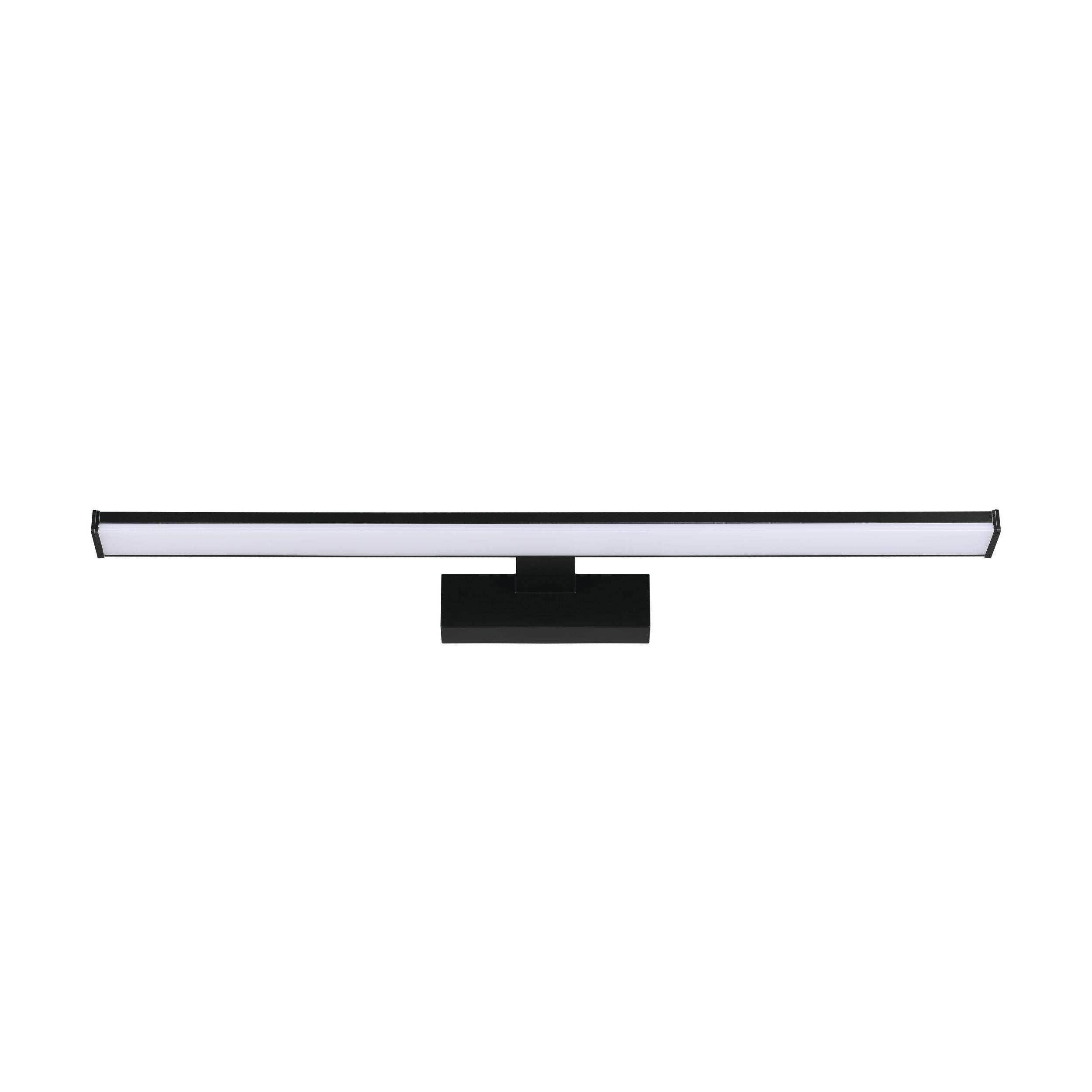 EGLO PANDELLA 1 LED MIRROR LIGHT BLACK 600MM